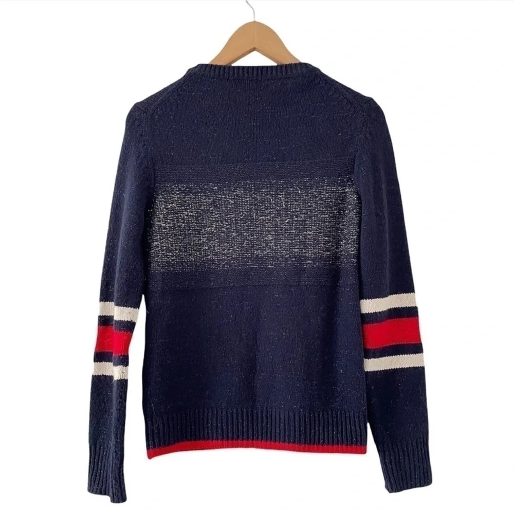 Coach 1941 Wool Glitter Star Crewneck Sweater